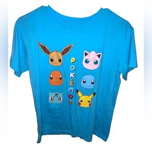 Pokemon Blue Kids Short Sleeve Tee
